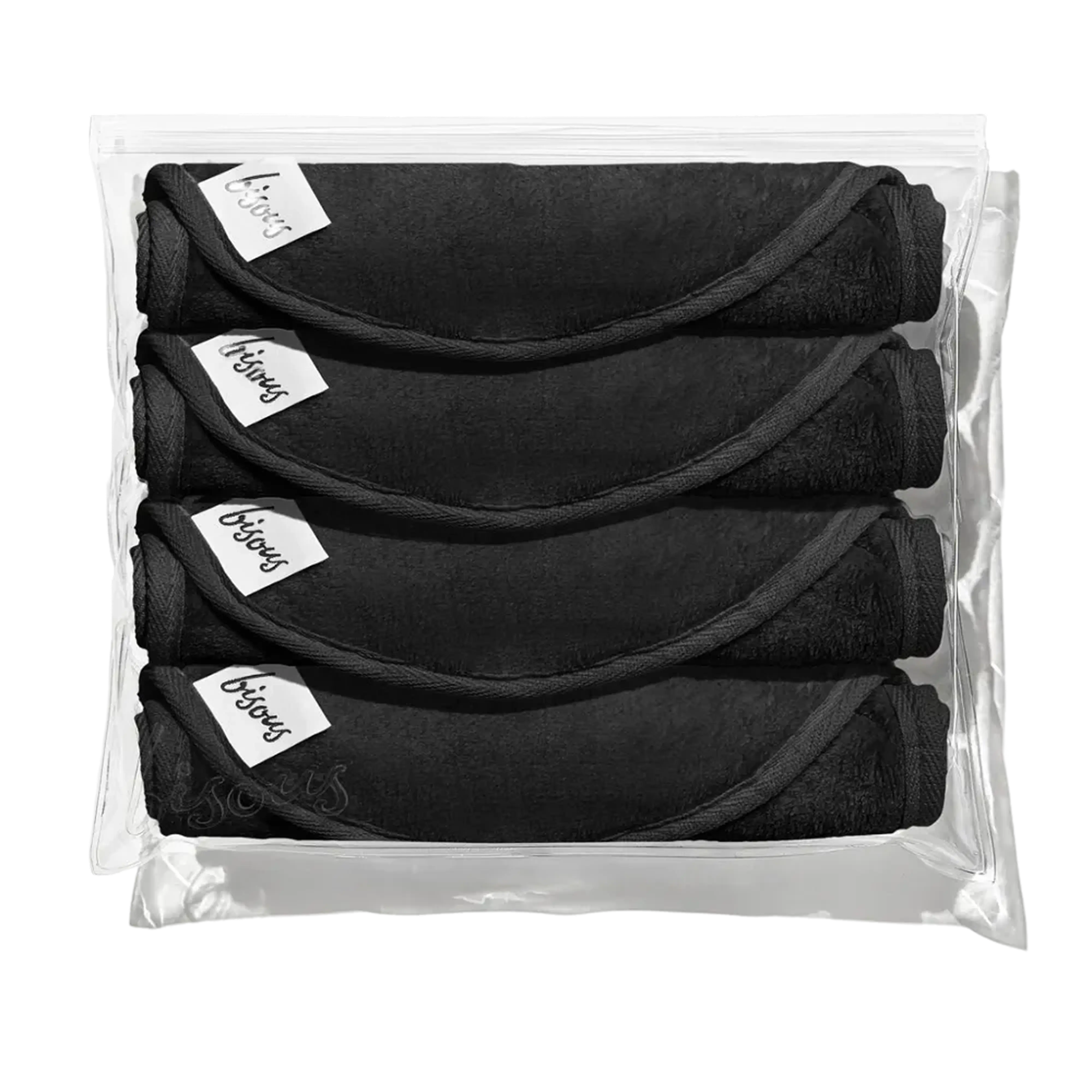 Bisous Cloth - Charcoal Black