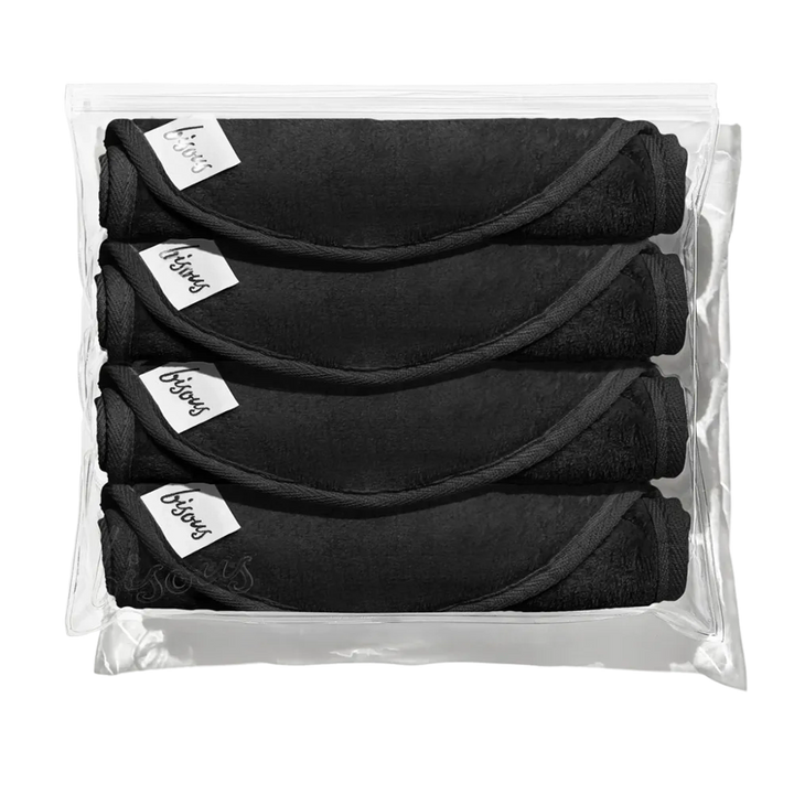 Bisous Cloth - Charcoal Black